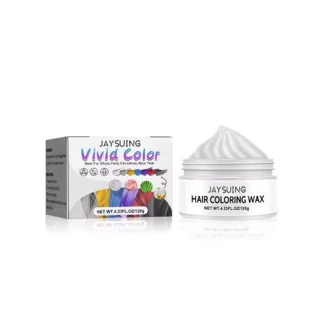 Colorful Hair Wax for Instant Style