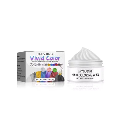 Colorful Hair Wax for Instant Style