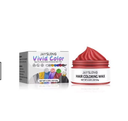 Colorful Hair Wax for Instant Style