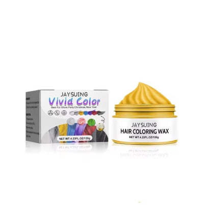 Colorful Hair Wax for Instant Style