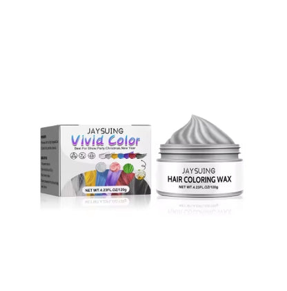 Colorful Hair Wax for Instant Style
