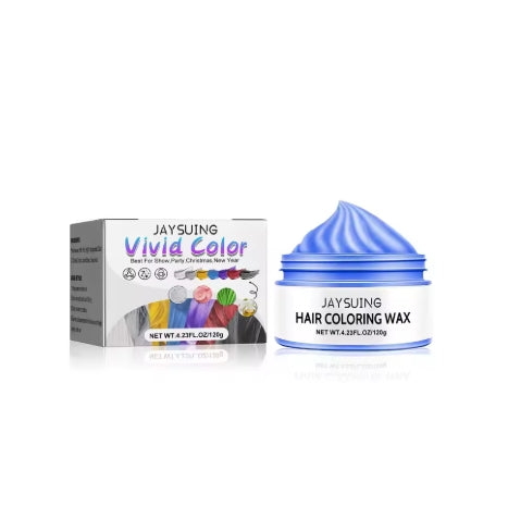 Colorful Hair Wax for Instant Style