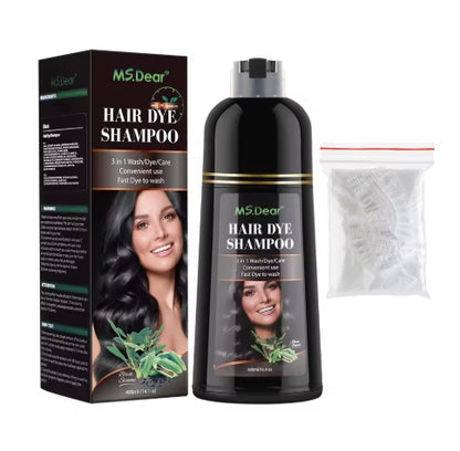 Magic Black Hair Color Shampoo