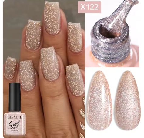 Sparkling Glow Nail Gel