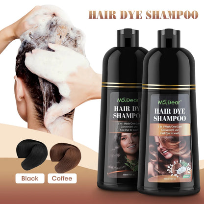 Magic Black Hair Color Shampoo
