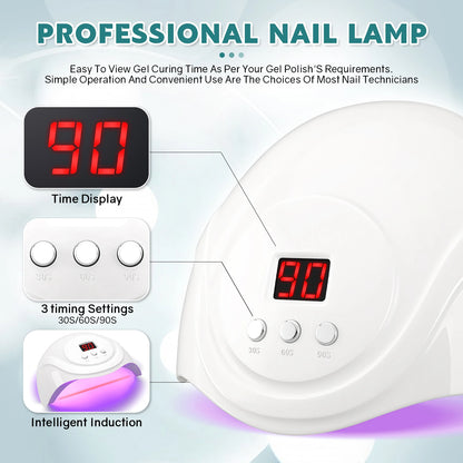 QuickDry UV Nail Lamp