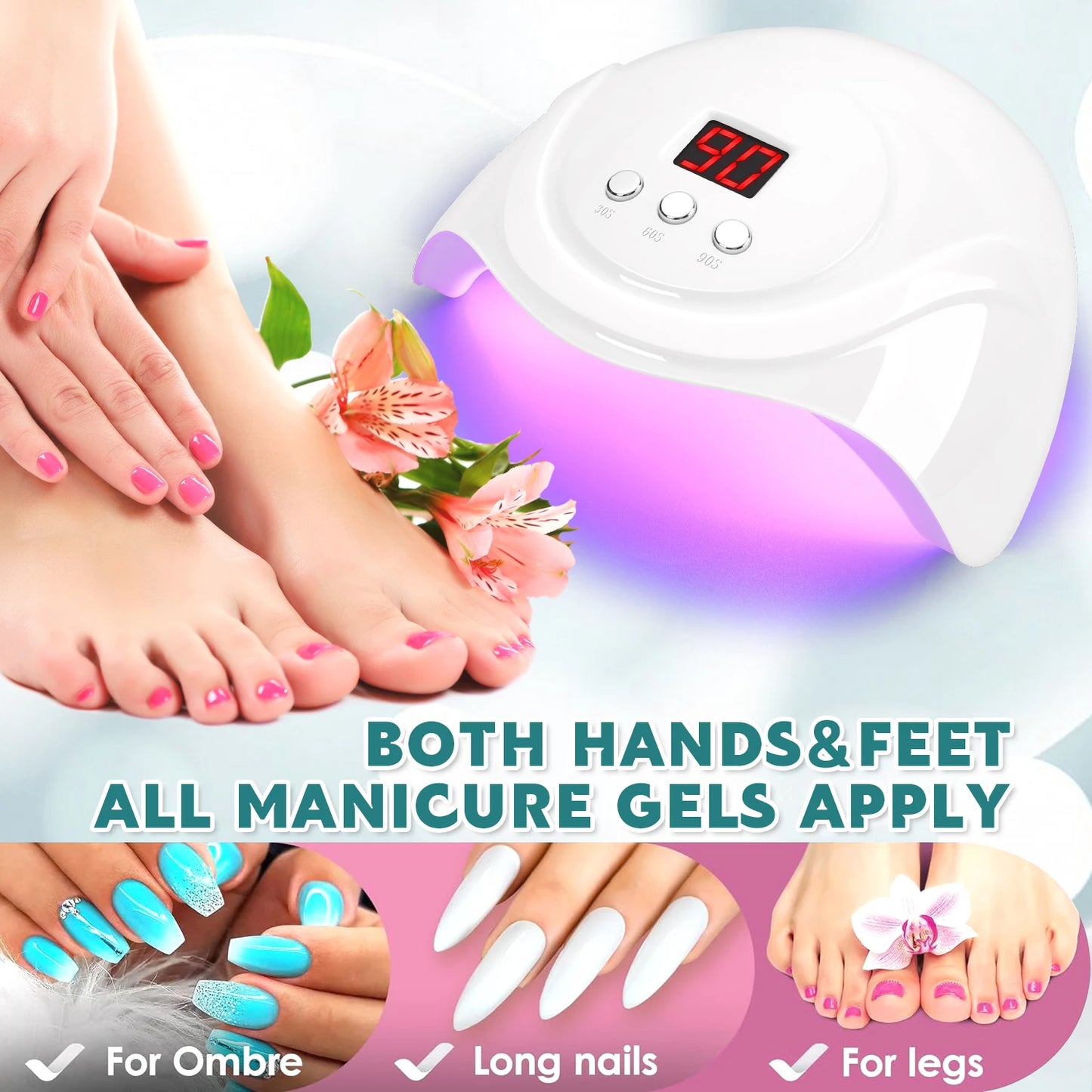 QuickDry UV Nail Lamp