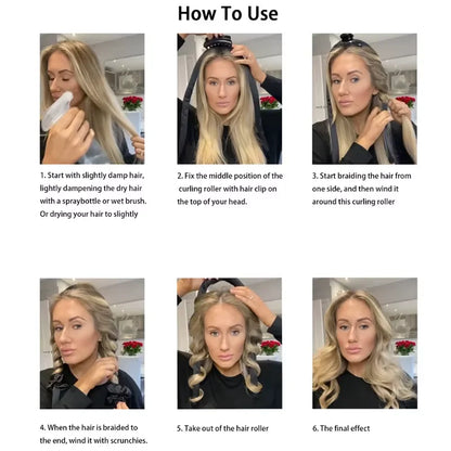 Dreamy Heatless Curl Headband