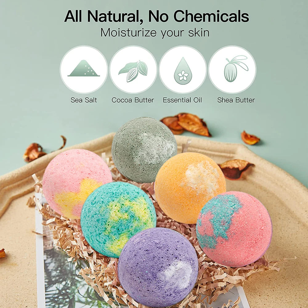 Blissful Bubble Bath Bombs