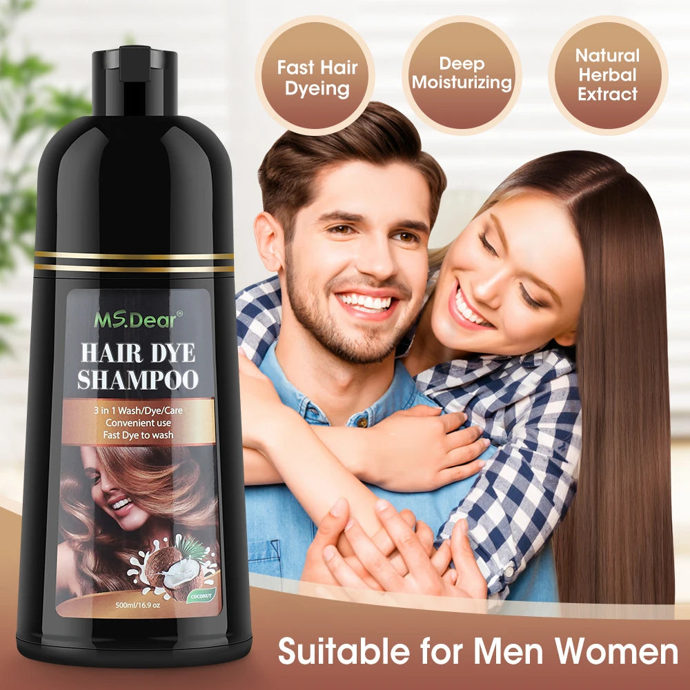 Magic Black Hair Color Shampoo