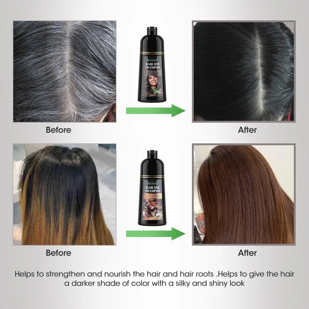 Magic Black Hair Color Shampoo