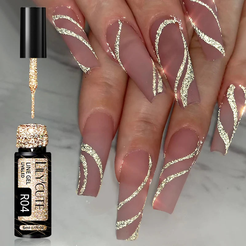 Sparkling Glow Nail Gel